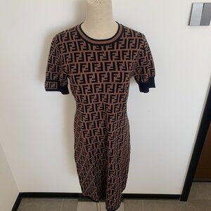 Fendi pencil skirt tube dress